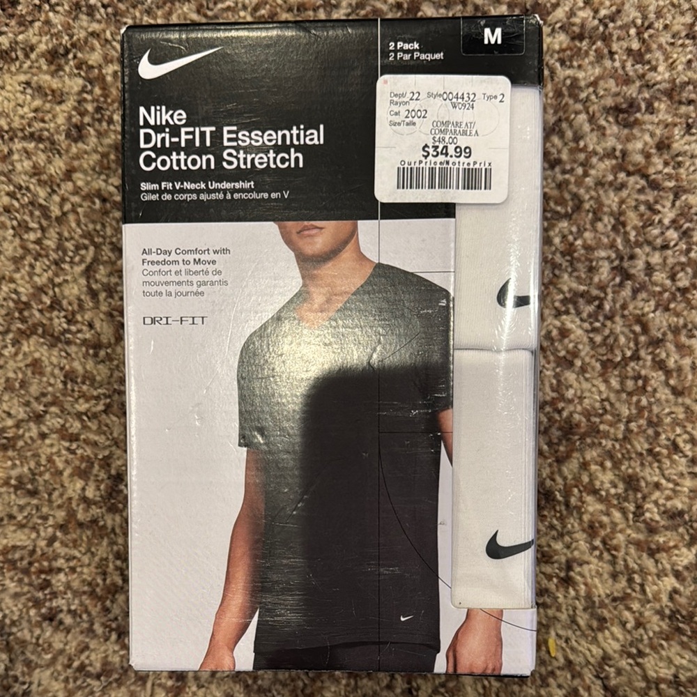 Nike Dri-FIT Essential Cotton Stretch Undershirt
